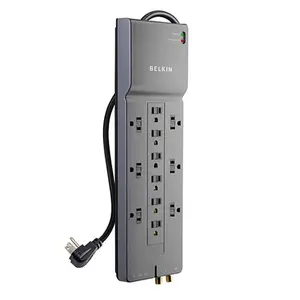 BELKIN COMPONENTS 12 Outlet Surge Protector TEL/Modem 8 ft