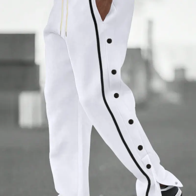 Trendy Four-Season Men's Casual Loose-Fit Sports Pants, Youthful Versatile Joggers, Daily Wear Long Trousers for All Seasons