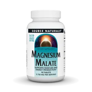 Magnesium Malate - Supports muscle function & energy production. By Source Naturals
