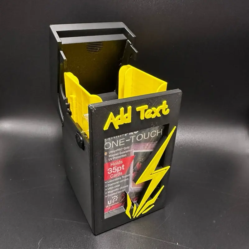 Electric Pokemon MTG Magic the gathering Deck Box TCG Dice Container Storage Gift