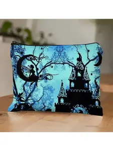 The Guardian of the Dark Forest Castle, a Winged Female Elf Makeup Bag.