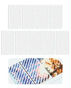 Foreveryoung Diamond Painting Zigzag Rulers – 9 PCS Diamond Art Tools and Accessories for Beginners, Fits Most Square Kits for Adults, Keeps Drills Aligned forever young