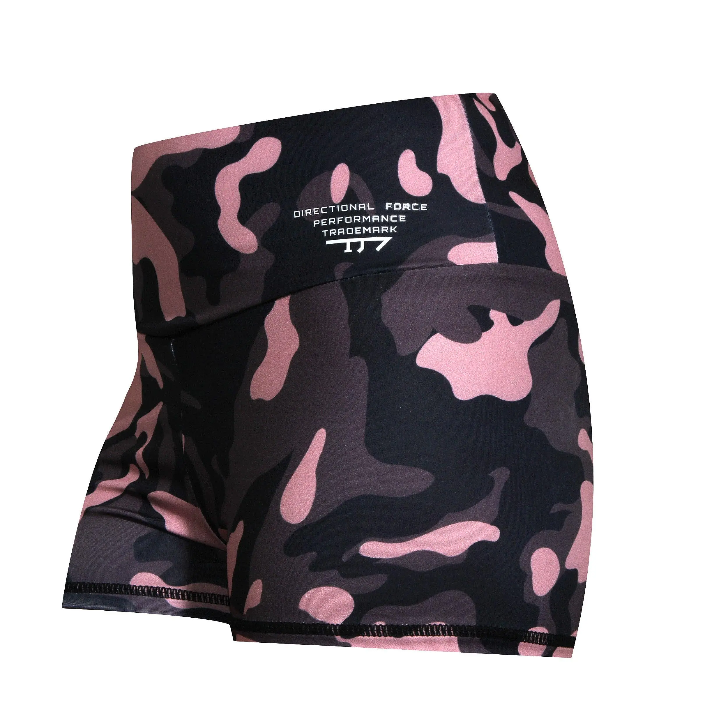 Pink Camo Booty Shorts