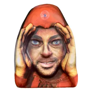 Scary Peeper Menacing Creep Cling Scary Prank Window Prop Decoration Realistic 3D Design for Fun Pranks or Halloween Decorations