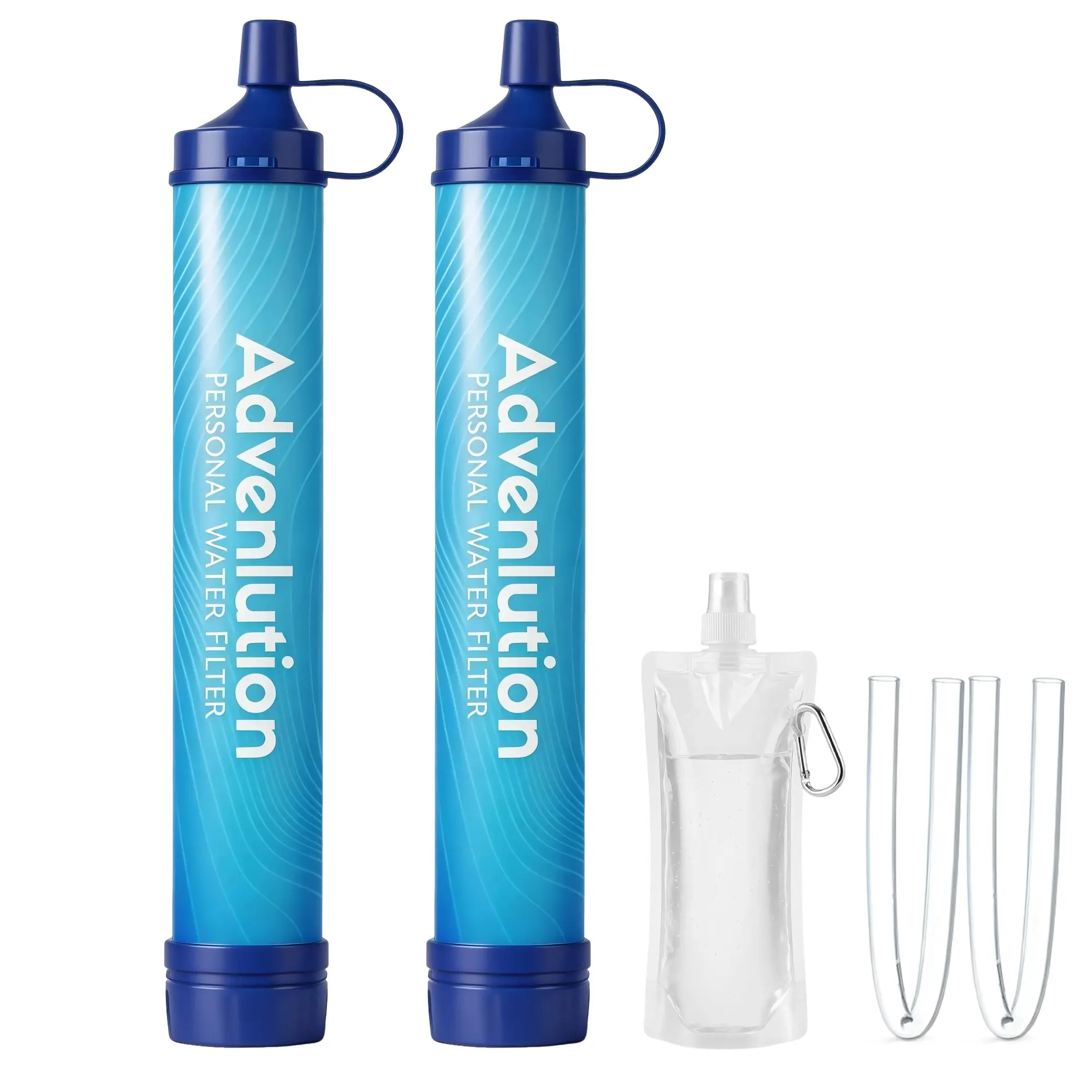 Portable Emergency Water Straw, Lightweight Reusable Survival Filter, Ideal for Camping, Hiking, Traveling, Cycling, Outdoor Adventures