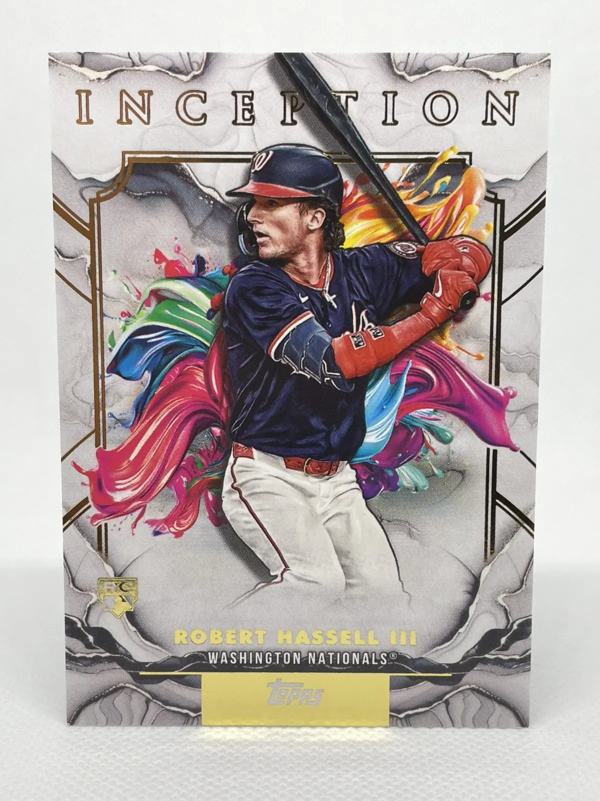 2025 Topps Inception Robert Hassell III RC NATIONALS