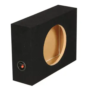 QPower Shallow Single 10" Sealed Truck Subwoofer Speaker Box, 18" x 13" x 5.25" QPower Shallow Single 10" Sealed Truck Subwoofer Speaker Box, 18" x 13" x 5.25"