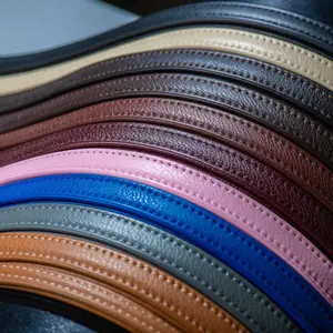 Leather purse strap shoulder replacement one inch width