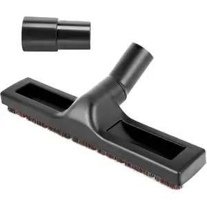 12" Universal Vacuum Cleaner Floor Brush Attachments 1 1/4 inch(32mm) for Shark Vacuums, 360? Swivel Hardwood Brush & Adapter with Horse Hair Attachments for Shark Vacuums Replacment