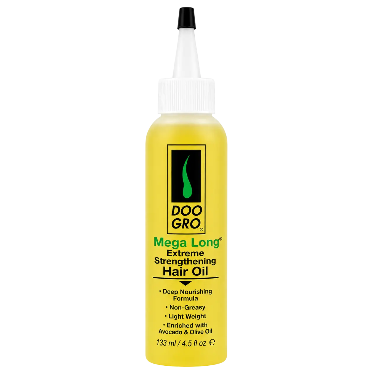 DOO GRO Strengthening Haircare Growth Oil Leave-In Treatment - 4.5oz Avocado & Olea Europaea (Olive) Fruit Oil, Nourishing Repair for Damaged Hair, Frizz Control, Detangling for Adults (with Chamomile)