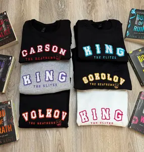 The Heathens Embroidered Sweatshirt, Legacy of Gods Hoodie, God of Malice Sweatshirt, Dark Romance Shirt, Smut Sweatshirt, Spicy Book Shirt