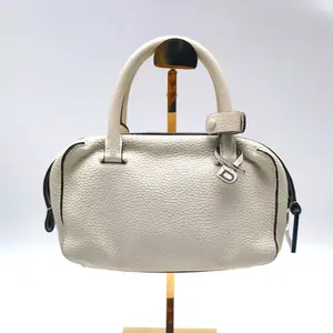 Pre-owned delvaux cowhide Shoulder Bags Cool Box NanoTaurillon Soft: a combination of patterned calfskin and plain calfskin