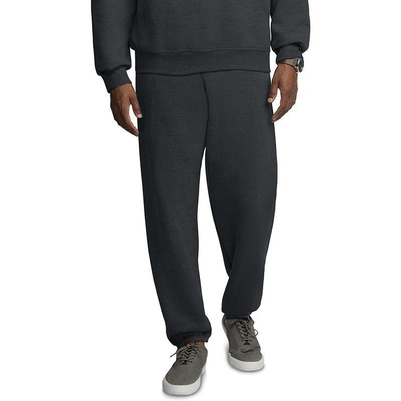 Fruit Of The Loom Mens Eversoft Fleece Elastic Bottom Sweatpants