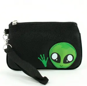 Friendly Alien Wristlet