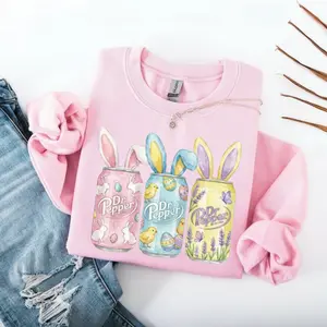 Easter Dr Pepper Sweatshirt, Easter Bunny Soda T-Shirt, Funny Bunny Easter Graphic Tee, Cute Easter Soda Lover Shirt, Gift for Easter