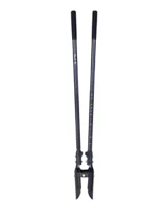 Post Hole Digger With Carbon Steel Handle And Scale Marks, 57.5-Inch Manual Hole Digger For Garden Fences, Deck Posts, Landscaping And Precise Soil Digging With Long Reach Ergonomic Design