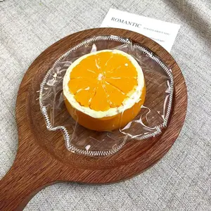 1pc Half-cut Orange Taba Squishy - Perfect for Stress Relief & Fun Play