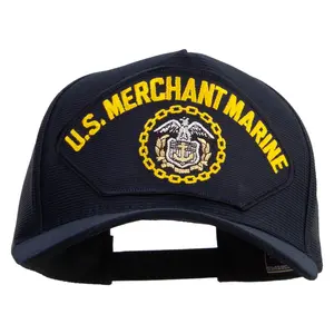 U.S. Merchant Marine Patched Snapback Hat Made in USA