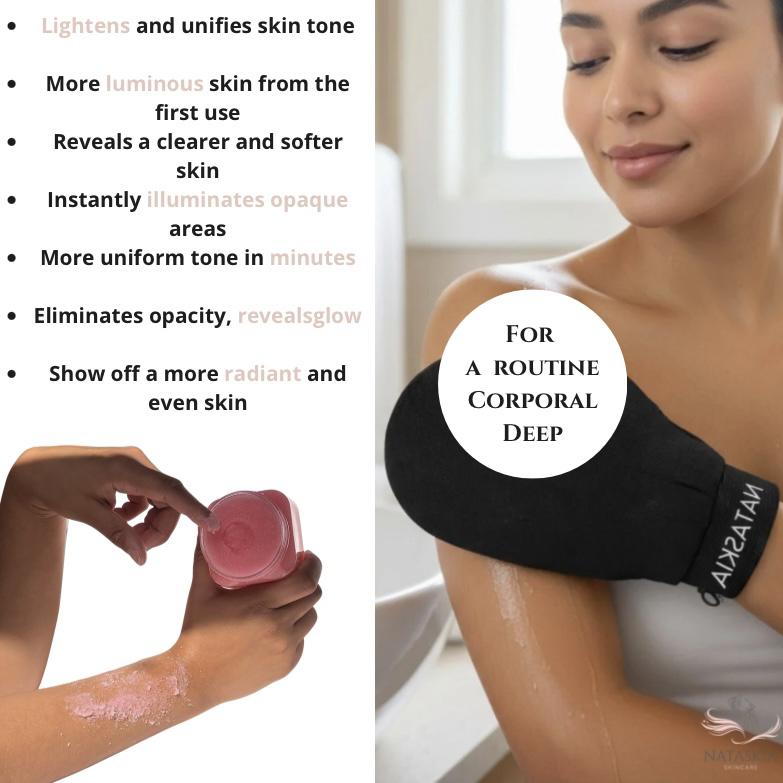 Exfoliant set - for a deep exfoliation