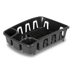 DrainRack Black Drain Rack with Durable Design and Versatile Use