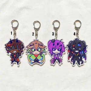 Unstable Four Universes Minecraft Acrylic Keychains – Multiverse Adventure Charm for Gamers & Collectors, Durable, Perfect For Bags, Keys, Or Gifts.
