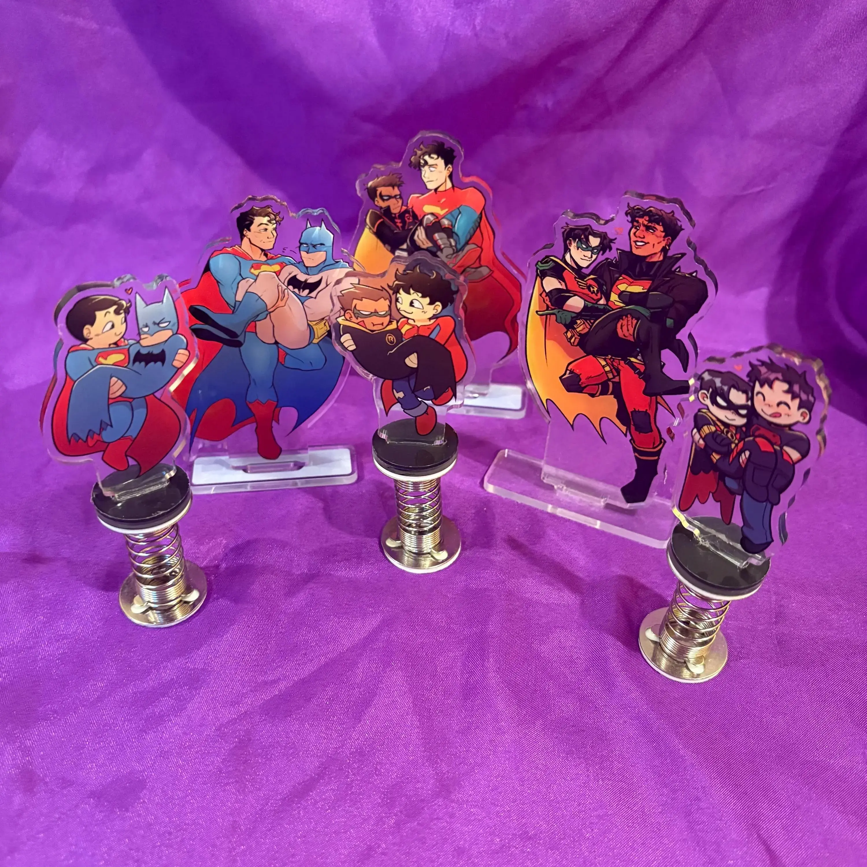 Bat Superhero + Sons Spring Standees