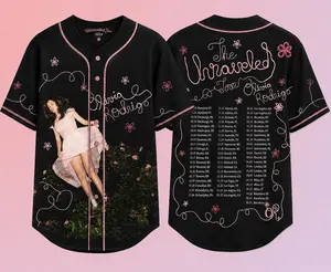 OR Unraveled Tour 2026 Baseball Jersey, Pop Concert Fan Shirt