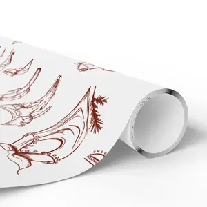 Western Wrapping Paper for Holiday Gifts