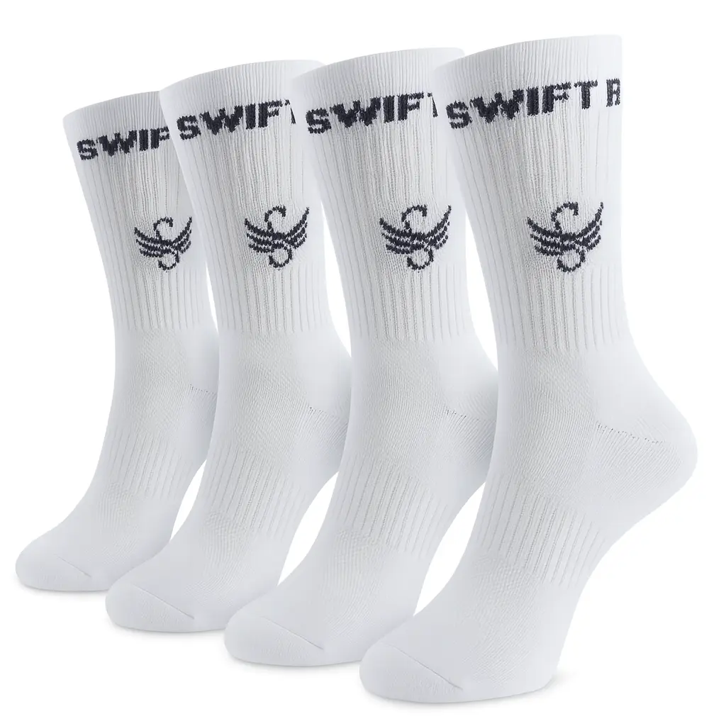 White Men’s Socks (Pack of 2) White Men’s Socks (Pack of 2)