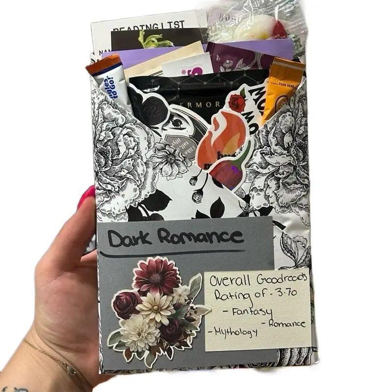 Blind date with a book + stickers and a drink mix!