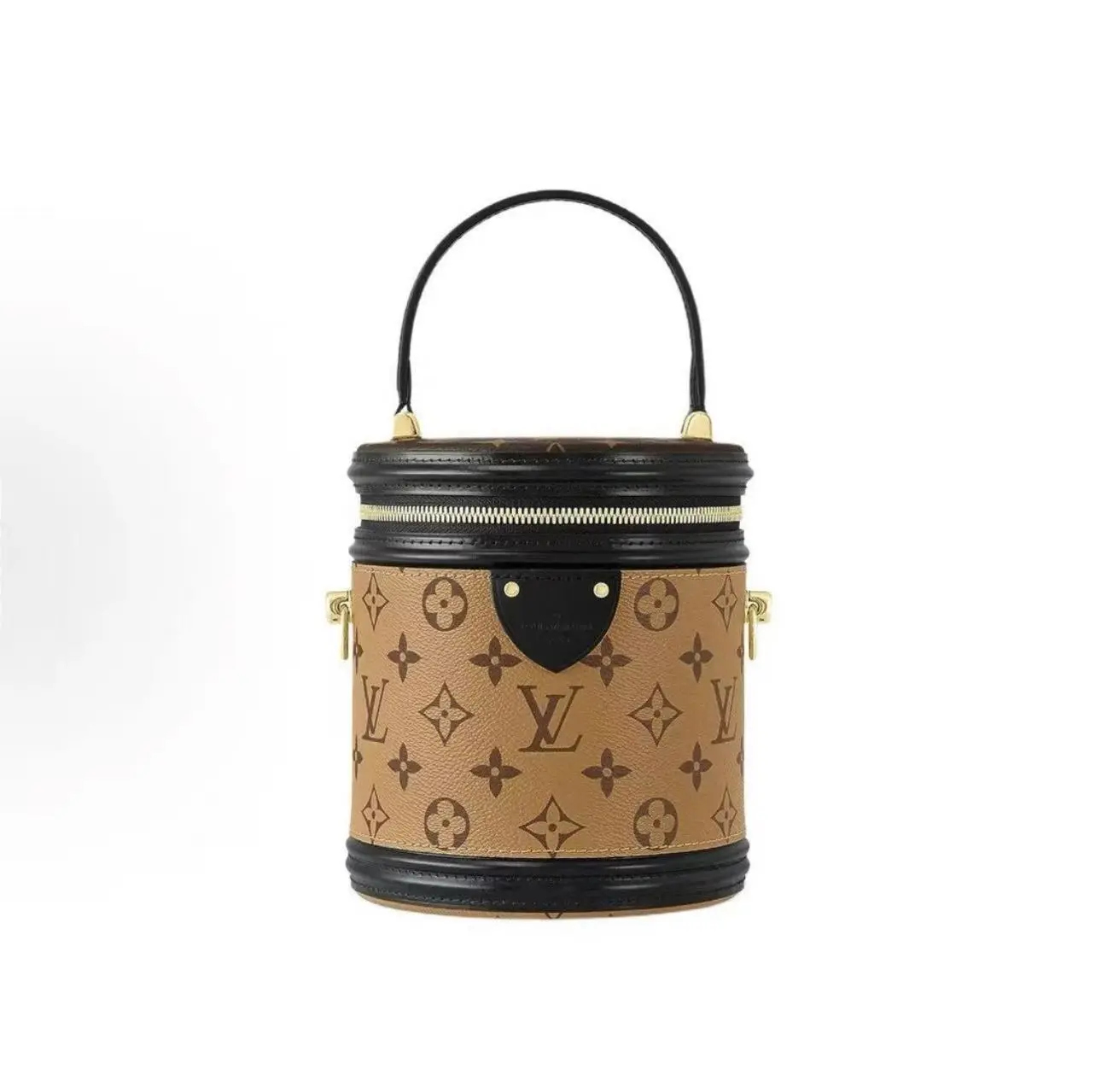 Pre-owned Louis Vuitton Cannes Monogram Canvas Brown Handba