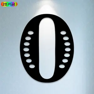 1pc Oval Metal Wall Art, Minimalist Oval Statue Mural, Ideal Gift for New Year, Easter, Modern Decor Enthusiasts, Rust-Resistant Metal Wall Decor Wall Sculptures, Perfect for Living Room Wall & Garden Fence, Contemporary Home Decor