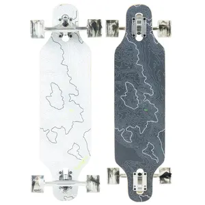 Madd Gear 31" Drop Through Longboard Skateboard - Terrain