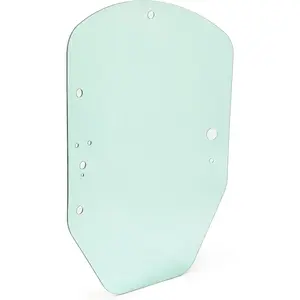 Cab Door Glass Compatible with John Deere 318E 319E 320E 323E 324E 320G 324G 325G 330G 331G Front Center Skid Steer Loader Windshield Windowpane Replacement for T344818