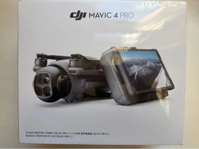 New DJI Mavic 4 Pro 512GB Creator Combo + RC Pro 2 Remote Controller NEW SEALED BOX