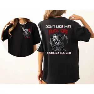 GenX Est.1972 T-Shirt, Generation X 1965-1980 Don't Like Me? Shirt For Women's Men's Tee