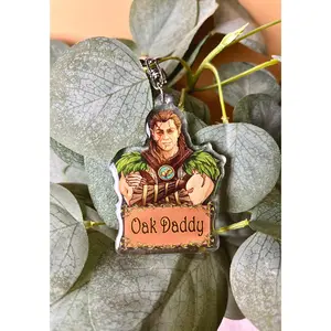 Oak Daddy Companion Keychain