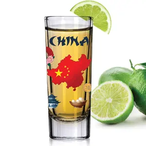 China Tequila Shot Glasses, Personalized Shots Gifts, Drinkware Set Birthday Gift