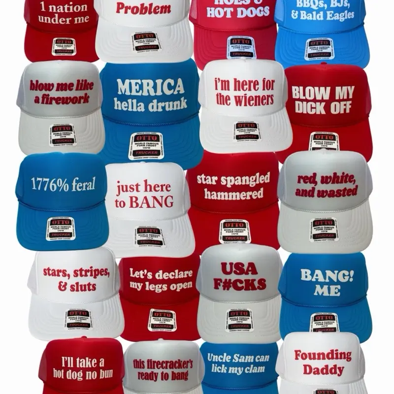 4TH OF JULY Unhinged Trucker Hat Roulette Pack