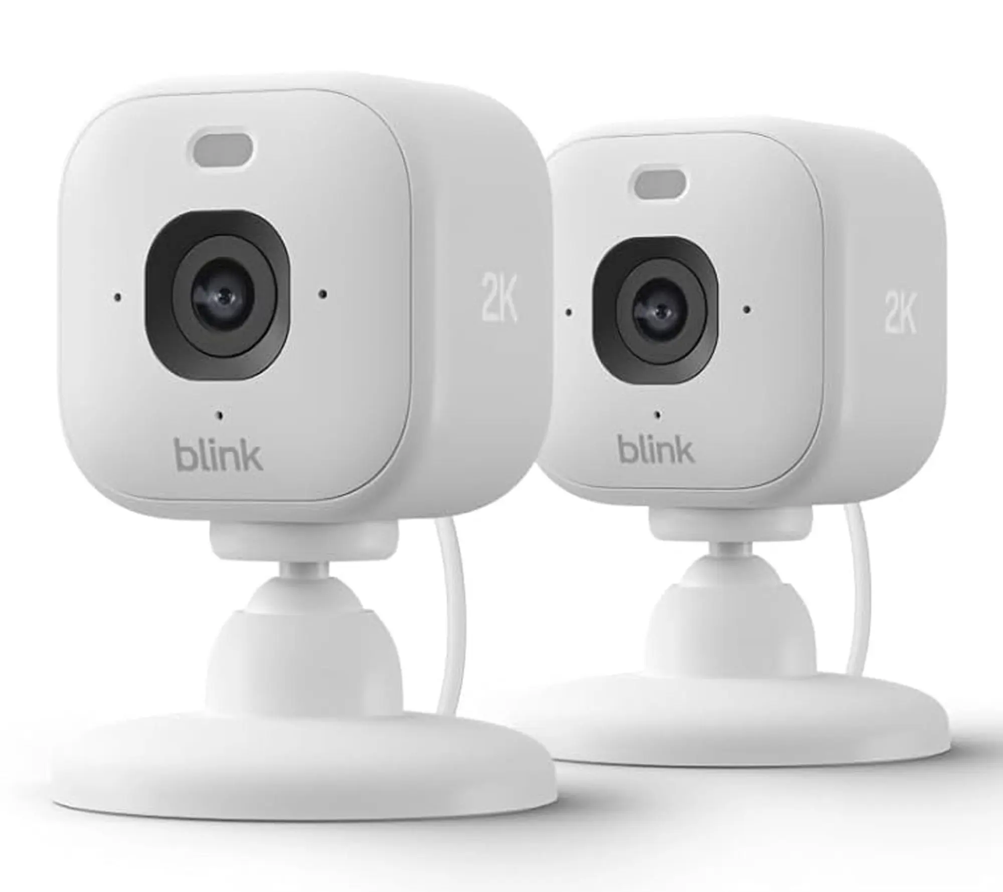 Blink 2PK Mini 2K+ Plug-in Indoor Security Cameras