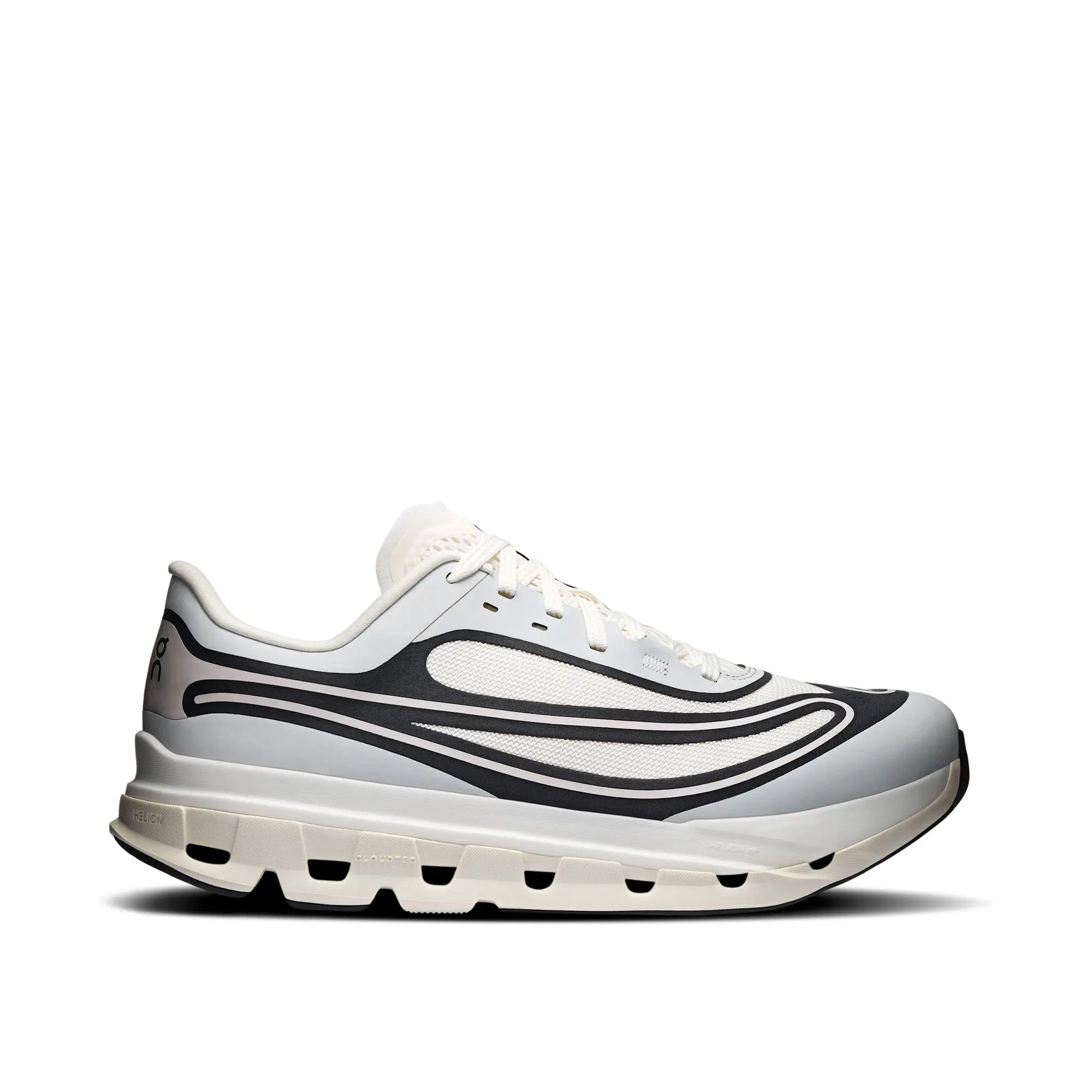 On Cloudflow 5 AD Ivory Black Men's Running Shoes 3MF30700791