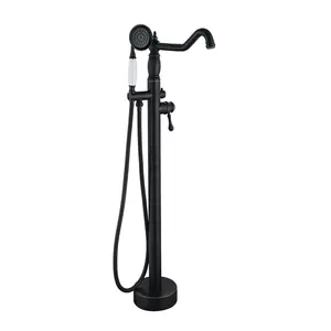 Oil Rubbed Bronze Traditional Freestanding Tub Faucet