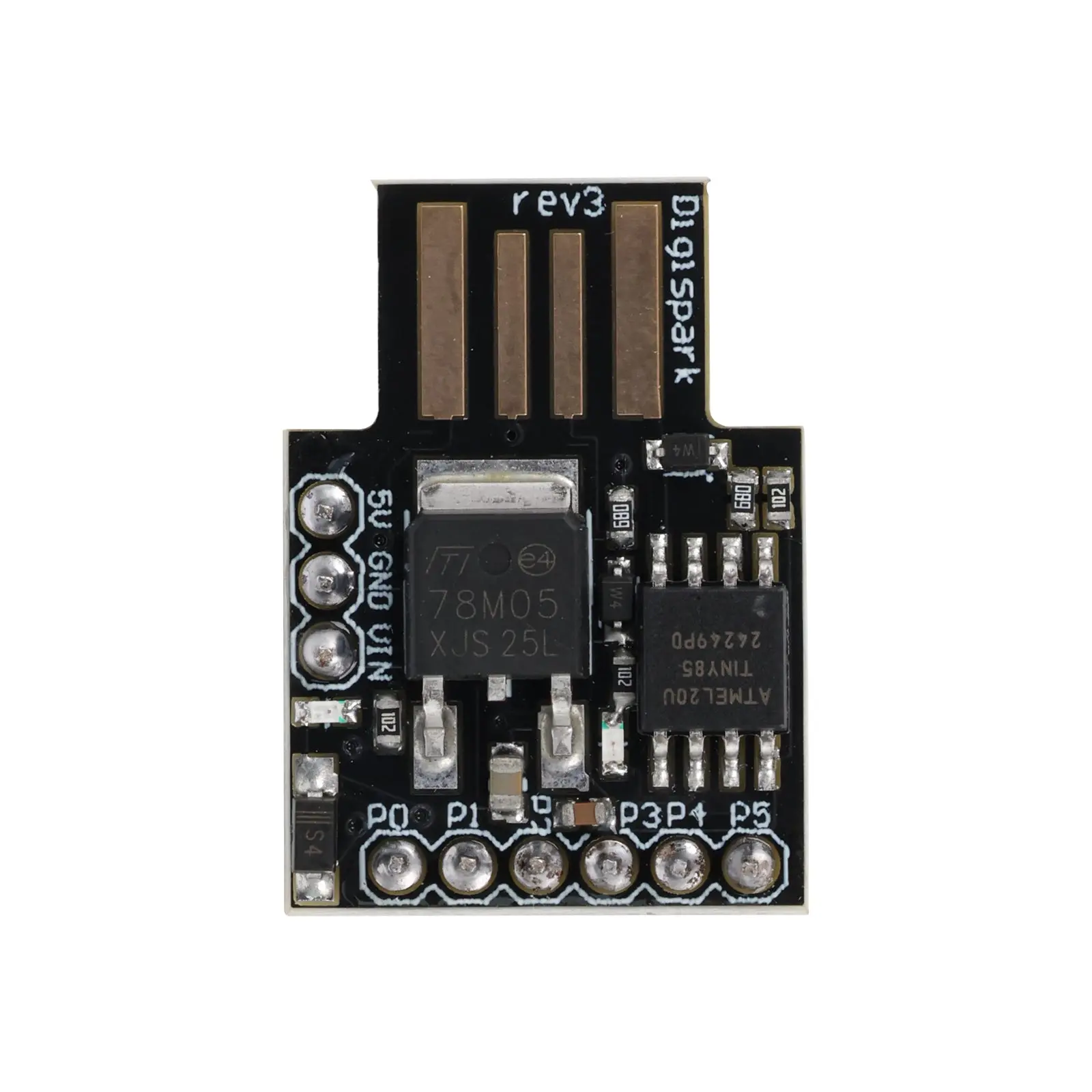 ATtiny85 USB Development Board (Digispark) for Arduino Pre-Soldered