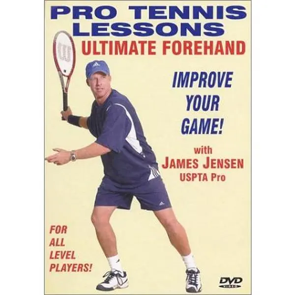 Used Pro Tennis Forehand Tutorial DVD, Ultimate Tennis Instruction Resource for Competitive Players