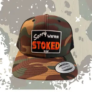 Sorry We’re Stoked SnapBack