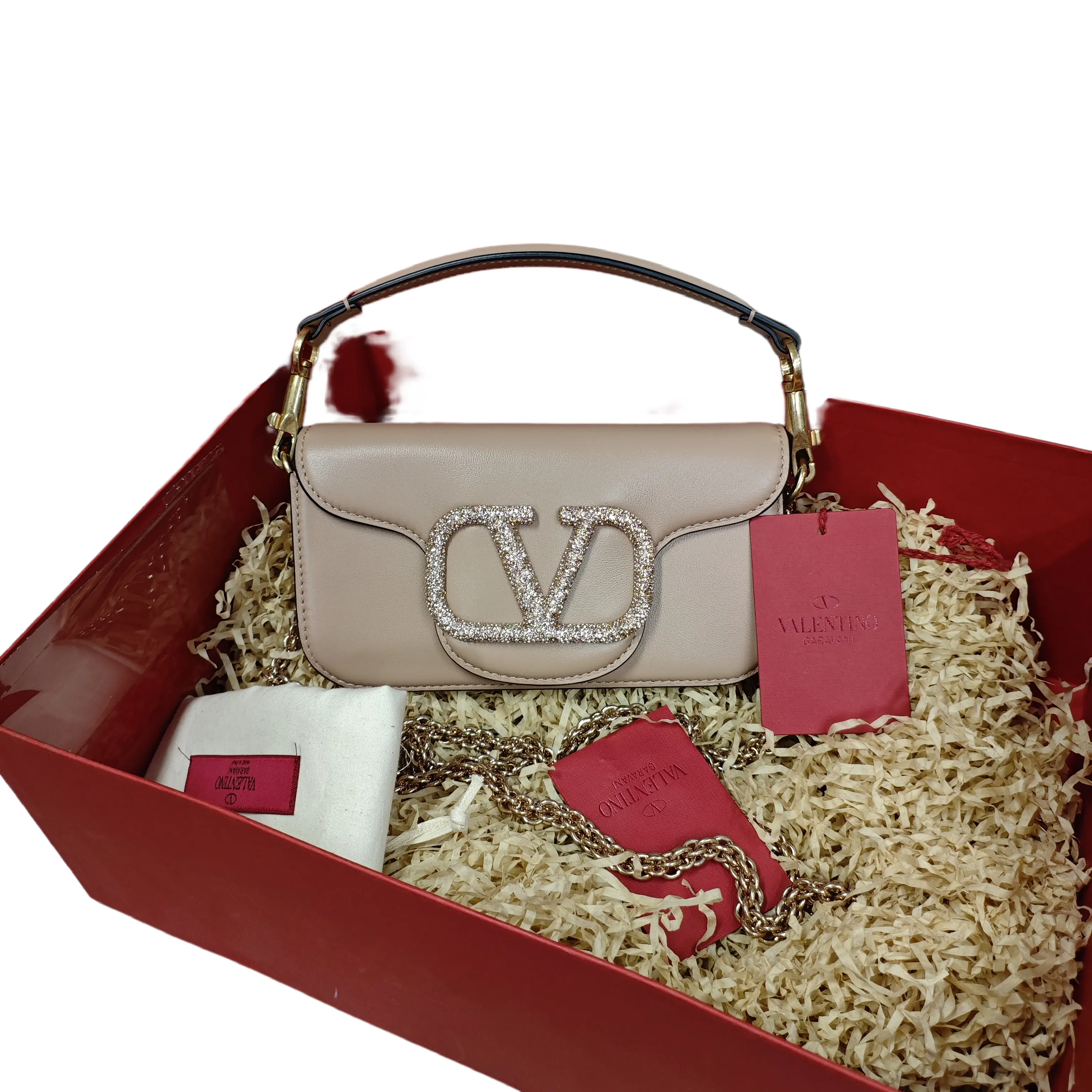 Pre-owned Valentino Leather Shoulder Bag D0509376214