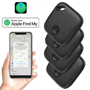 Air Tracker Tag,Smart Tracker Tag Item Finder 1/2/4-Pack – Seamlessly Compatible with Apple Find My Network (iOS Only),USB Type-C Charging, for Luggage, Bags, Wallets, Backpacks, Keys, and Personal Items – Long Battery Life & Location Tracking