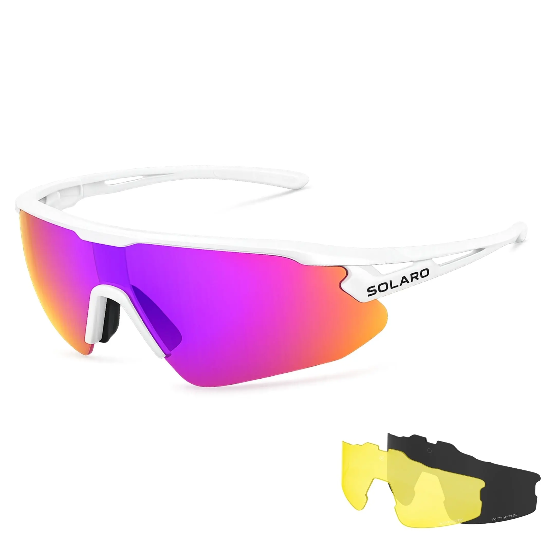 Vortex Baseball Sunglasses for Running, Softball and more | Includes 3 Lenses