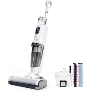 Cordless Wet Dry Vacuum Cleaner & Mop Combo with Self-Cleaning & Voice Assistance for Multi-Surface Home Cleaning