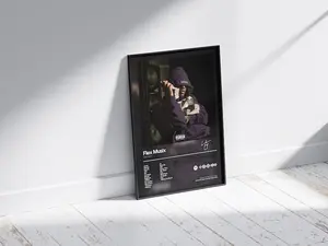 [Sale up to 30%] + [FREE SHIP]+ [NO FRAME] Osamason Poste - Album Wall Cover Art - Underground - Minimal Poster - Dorm Room Decor - Music Lover Gift - Lil O, Flex Musix